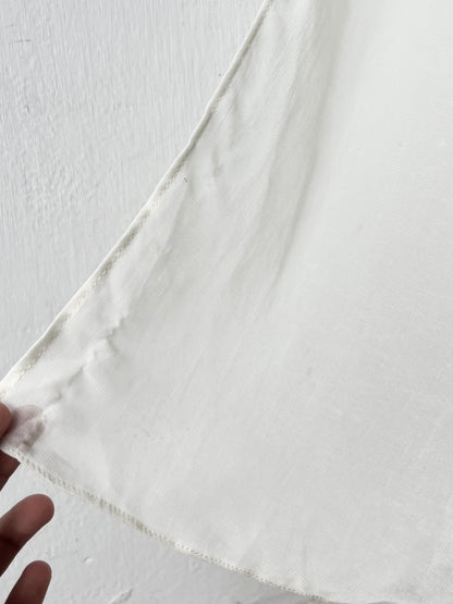 White strapless dress