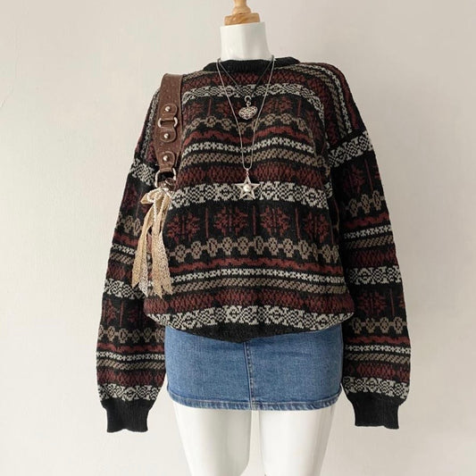 Oversized wool sweater