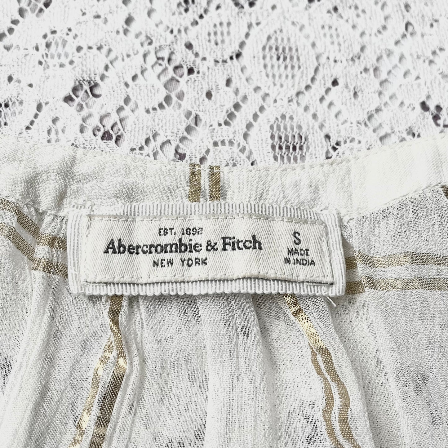 Abercrombie silk top