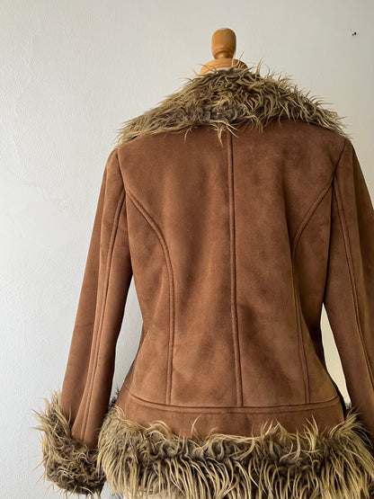 Penny lane jacket with warm inner lining