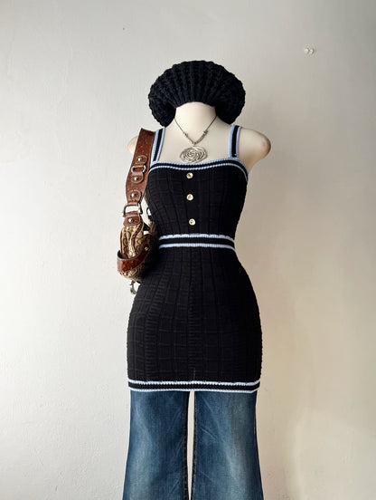 Knitted poly dress