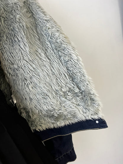 Jean jacket with warm lining