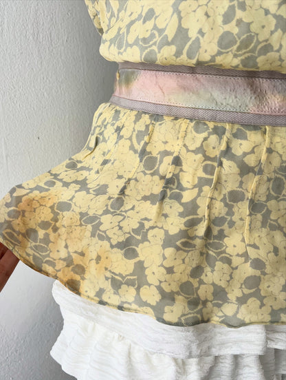 Coquette crossover top