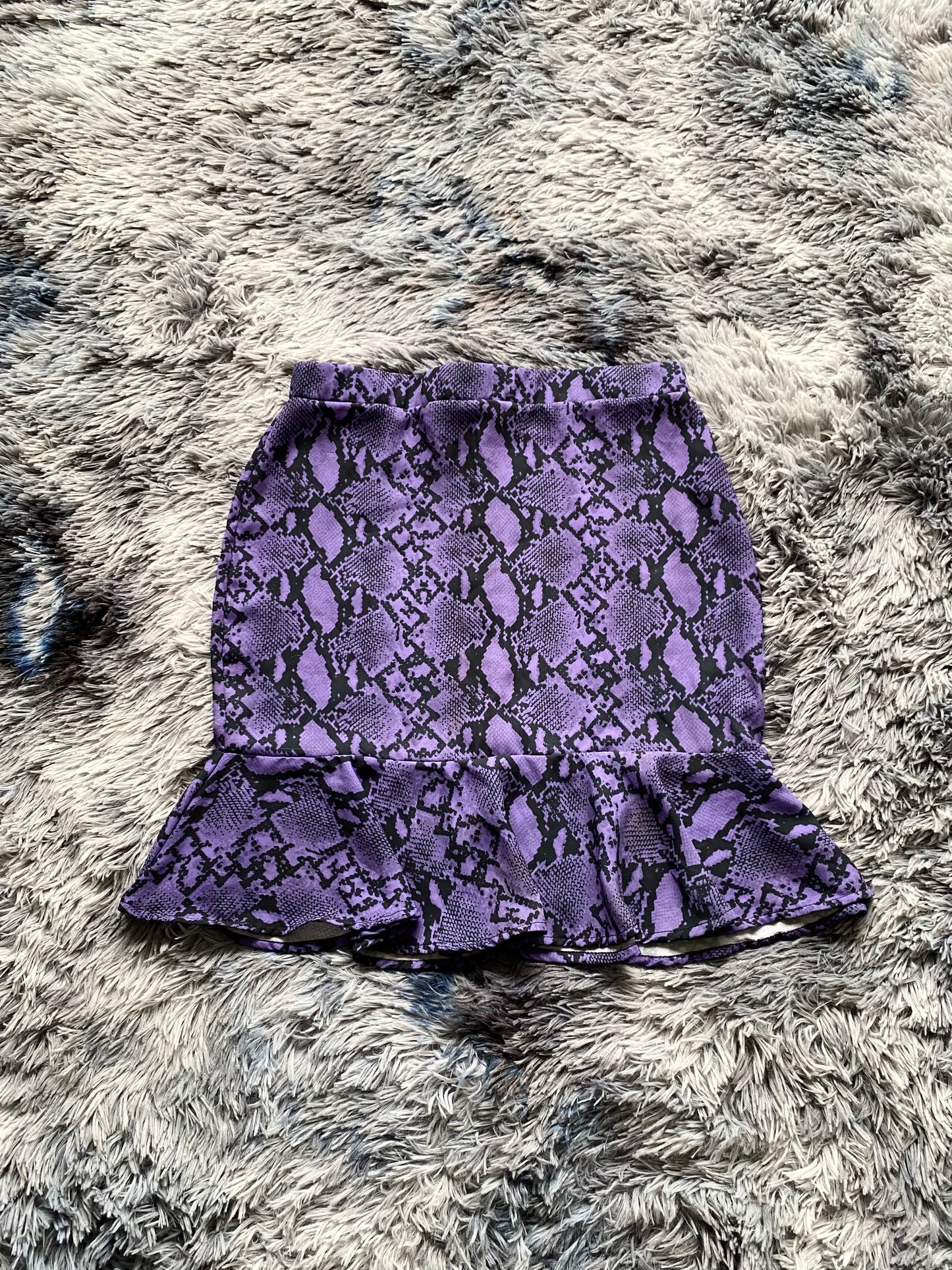 Animal print skirt~size M