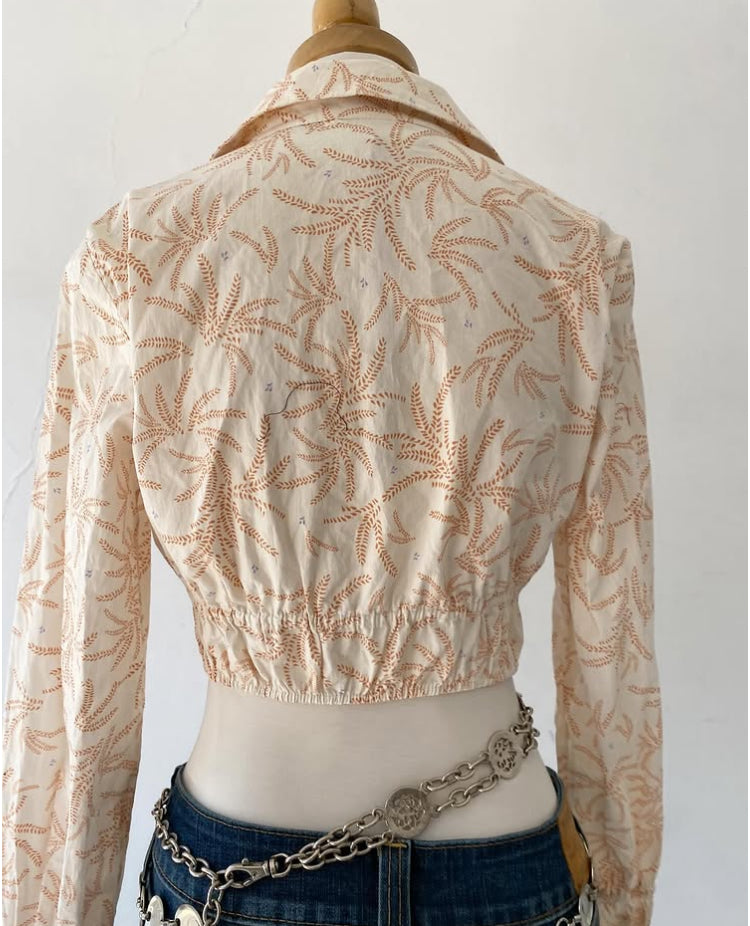 Bohemian waist blouse