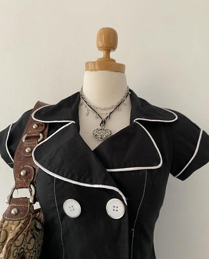 Siren office coquette blouse
