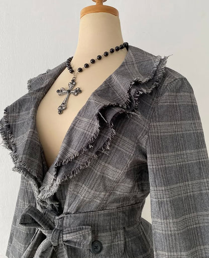 Blazer with bow