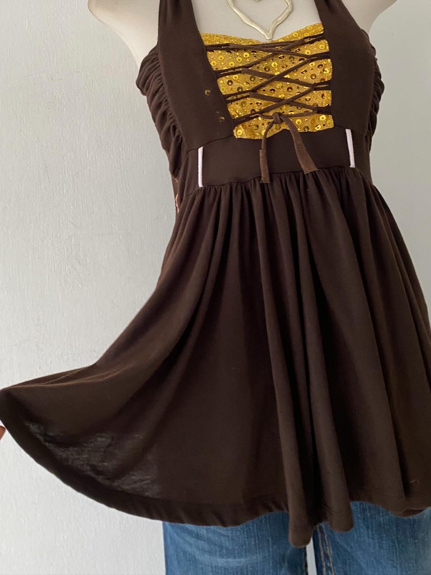 Brown top