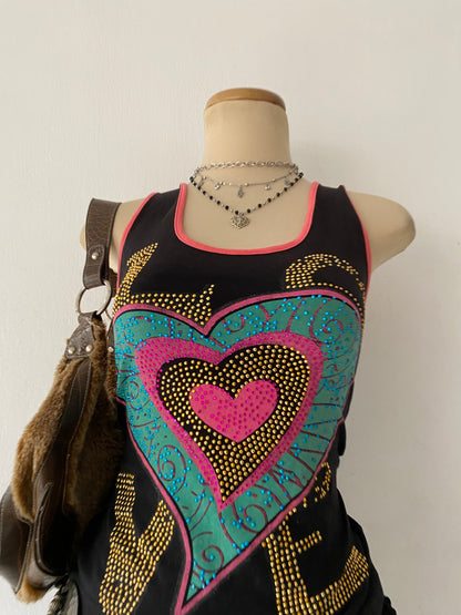 Y2k iconic love top