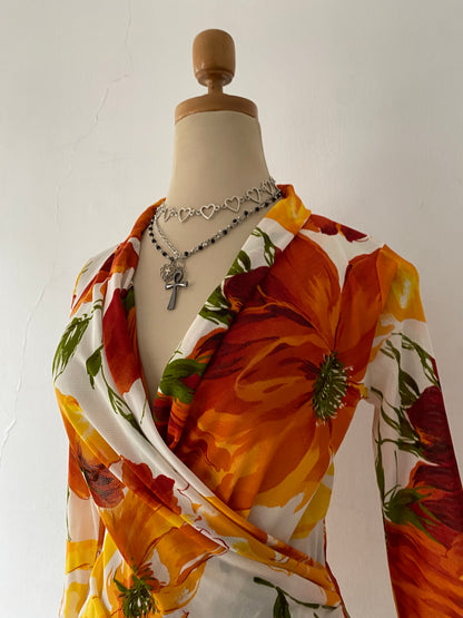 Adorable floral blouse-Size L