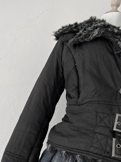 Padded gothic jacket