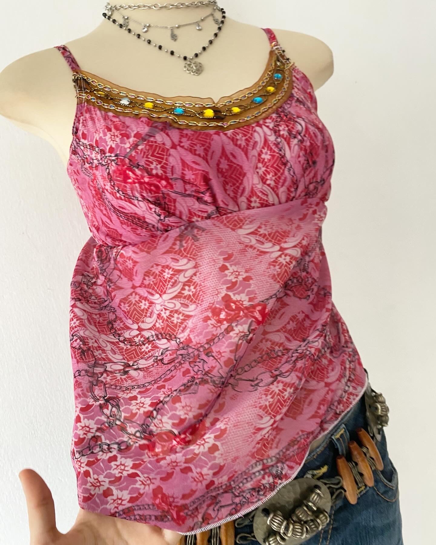 Fairy boho top with sequins