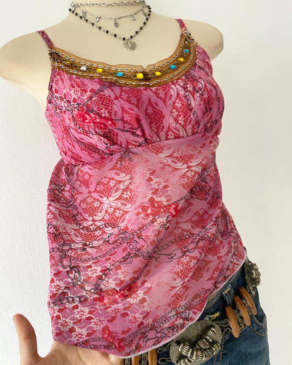 Fairy boho top with sequins