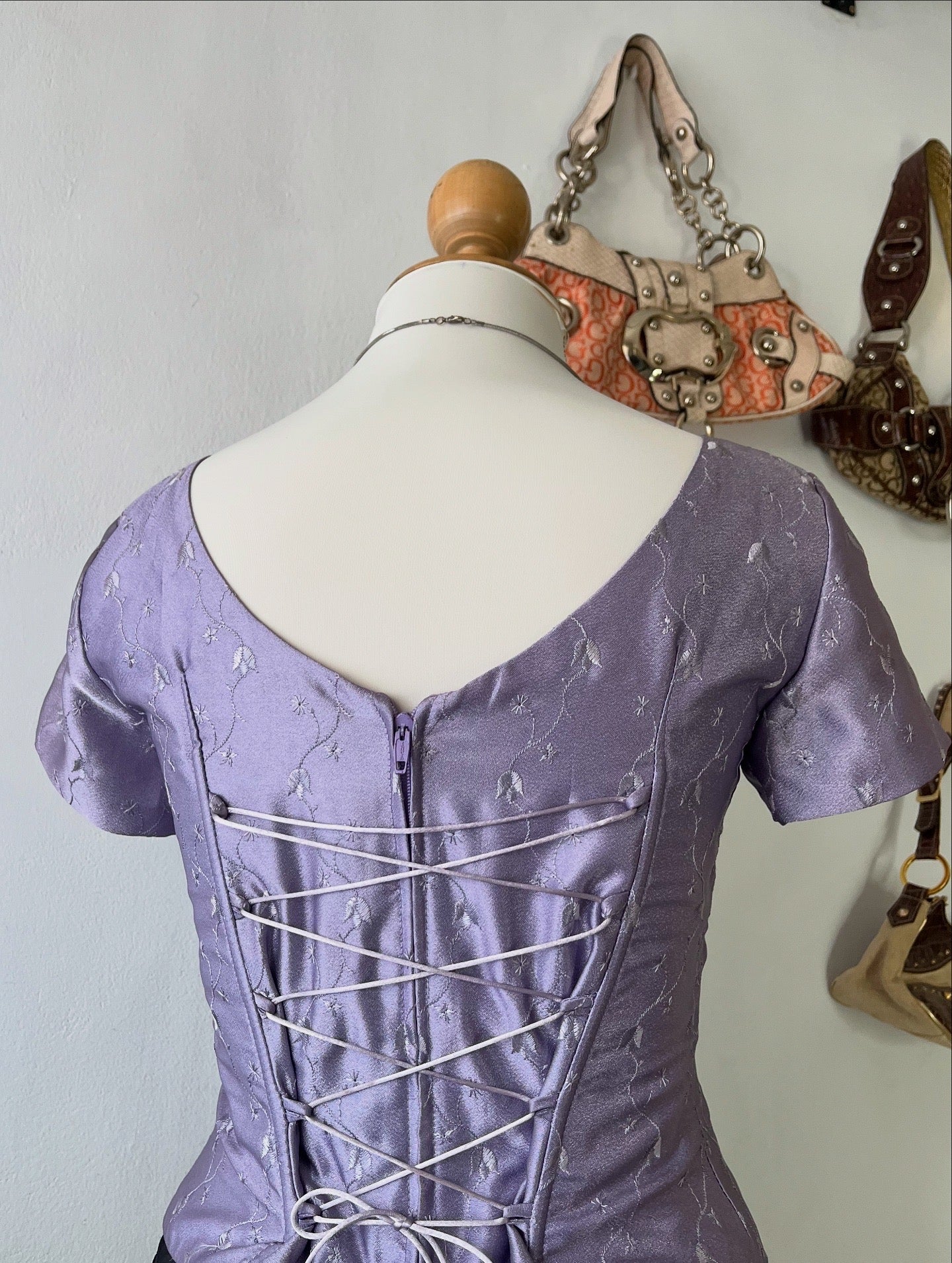 Lilac corset