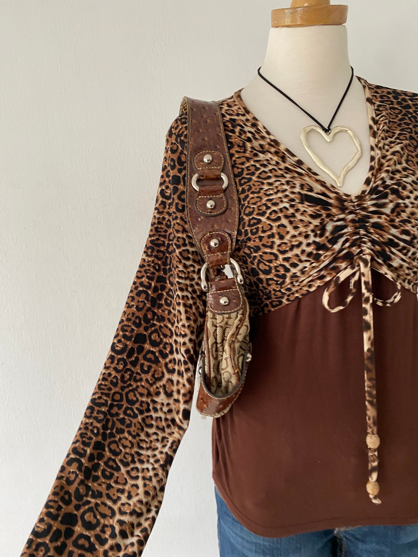 Cheetah print top