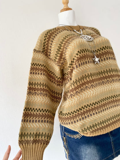 Oversized wool sweater