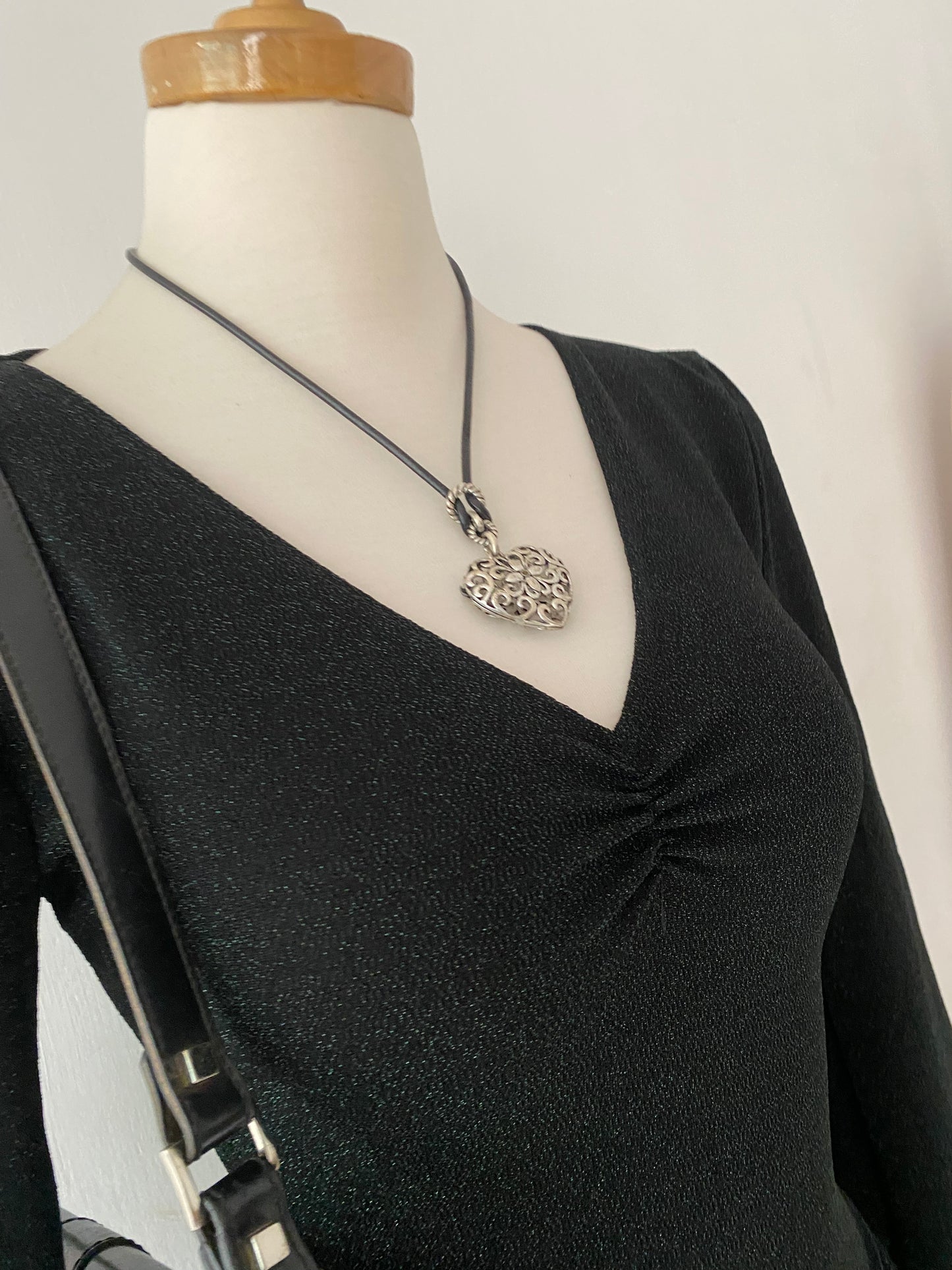 Bell-sleeved top