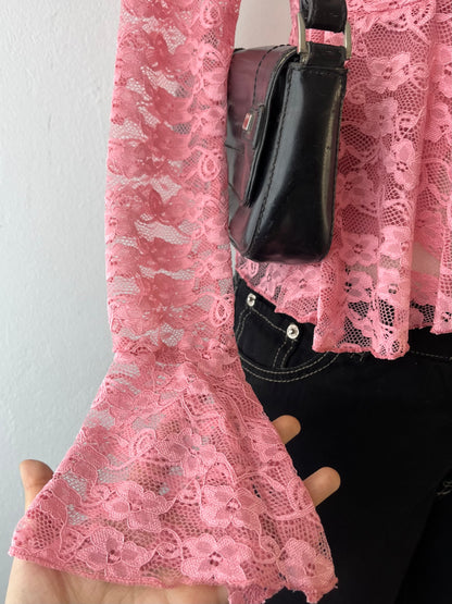 Adorable coquette lace top