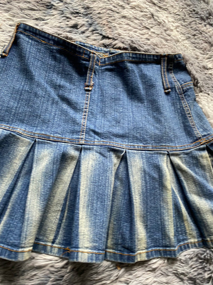 Mini skirt jean~ size S