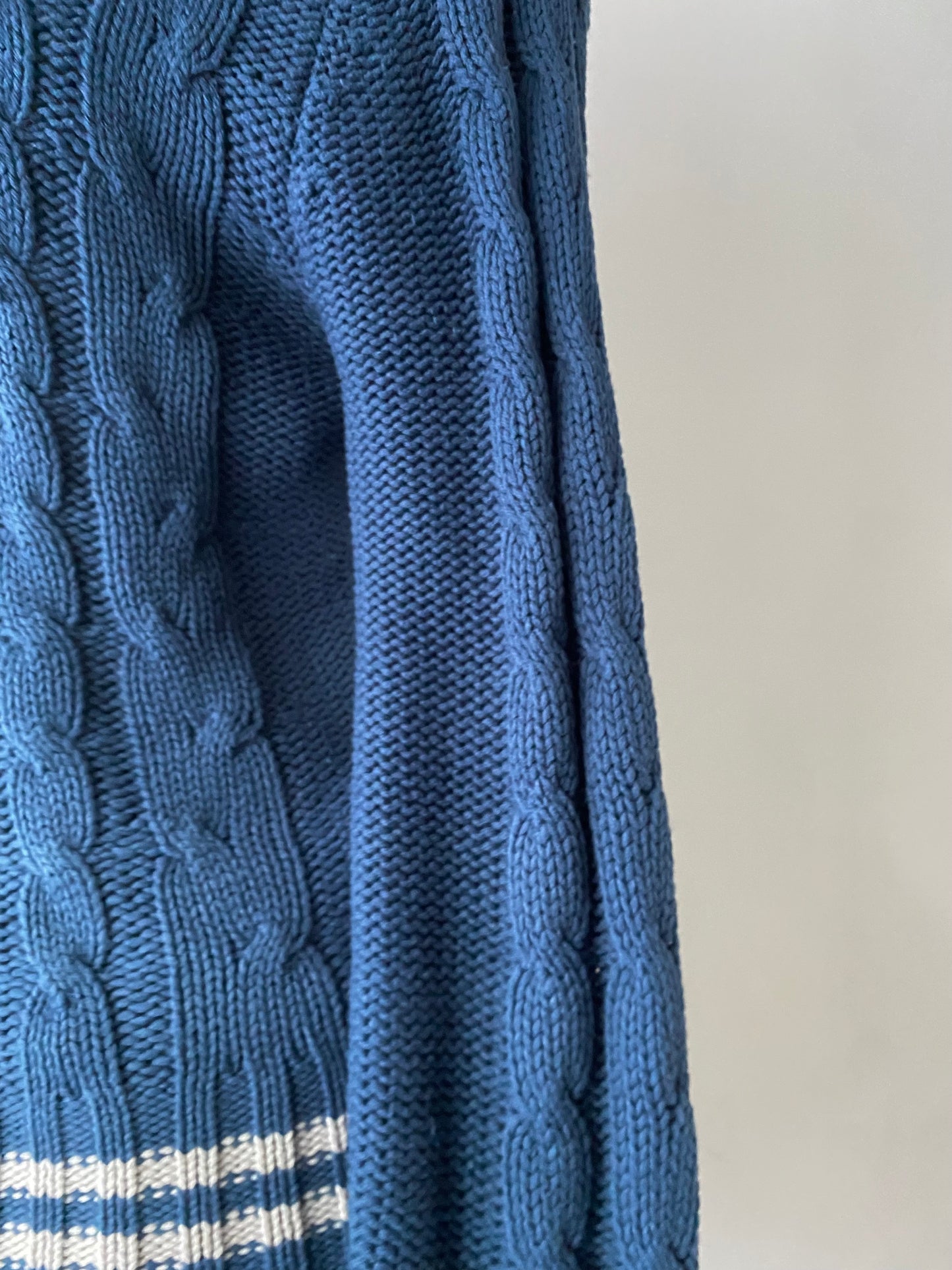 Knitted jacket with hood