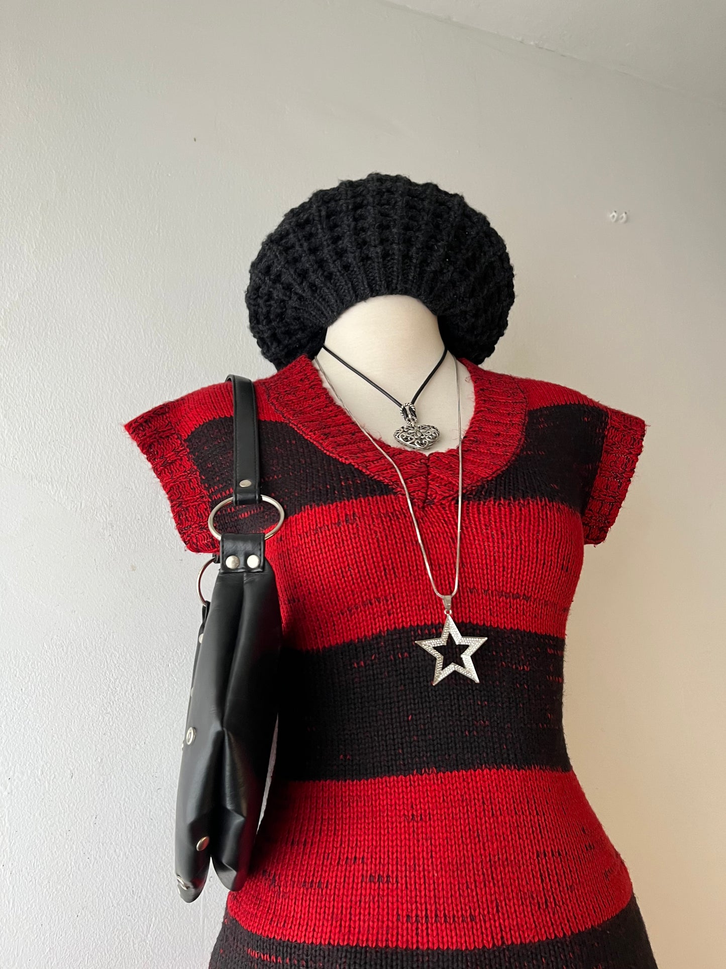 Knitted poly dress