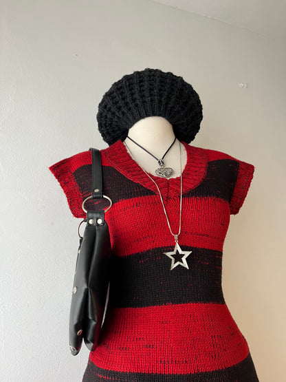 Knitted poly dress