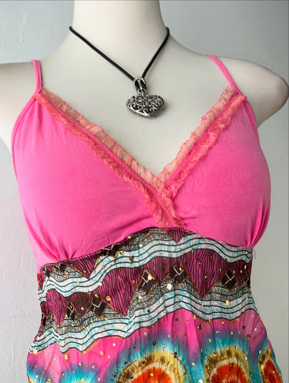 Boho chi cami top