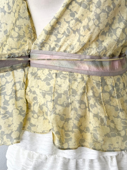 Coquette crossover top