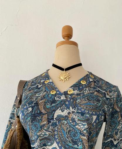 Adorable bohemian top
