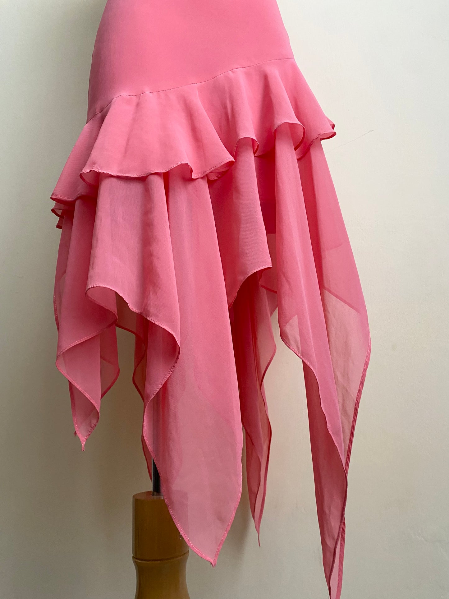 Coral pink fairy dress