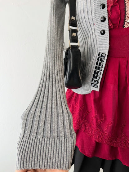 Adorable coquette cardigan top