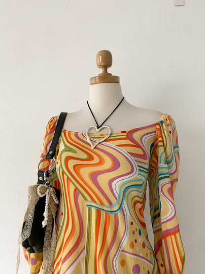 Beautiful multicolored top