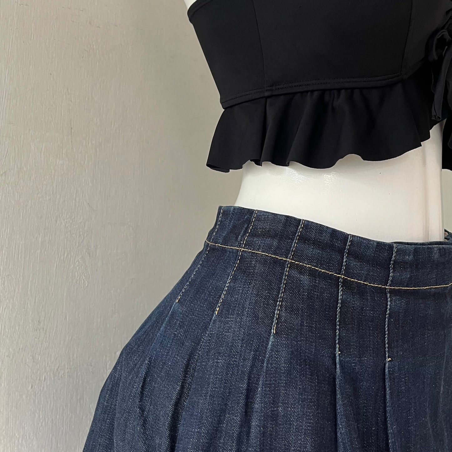 Burberry jean skirt