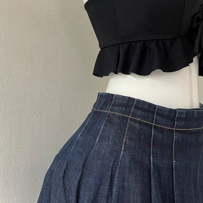Burberry jean skirt