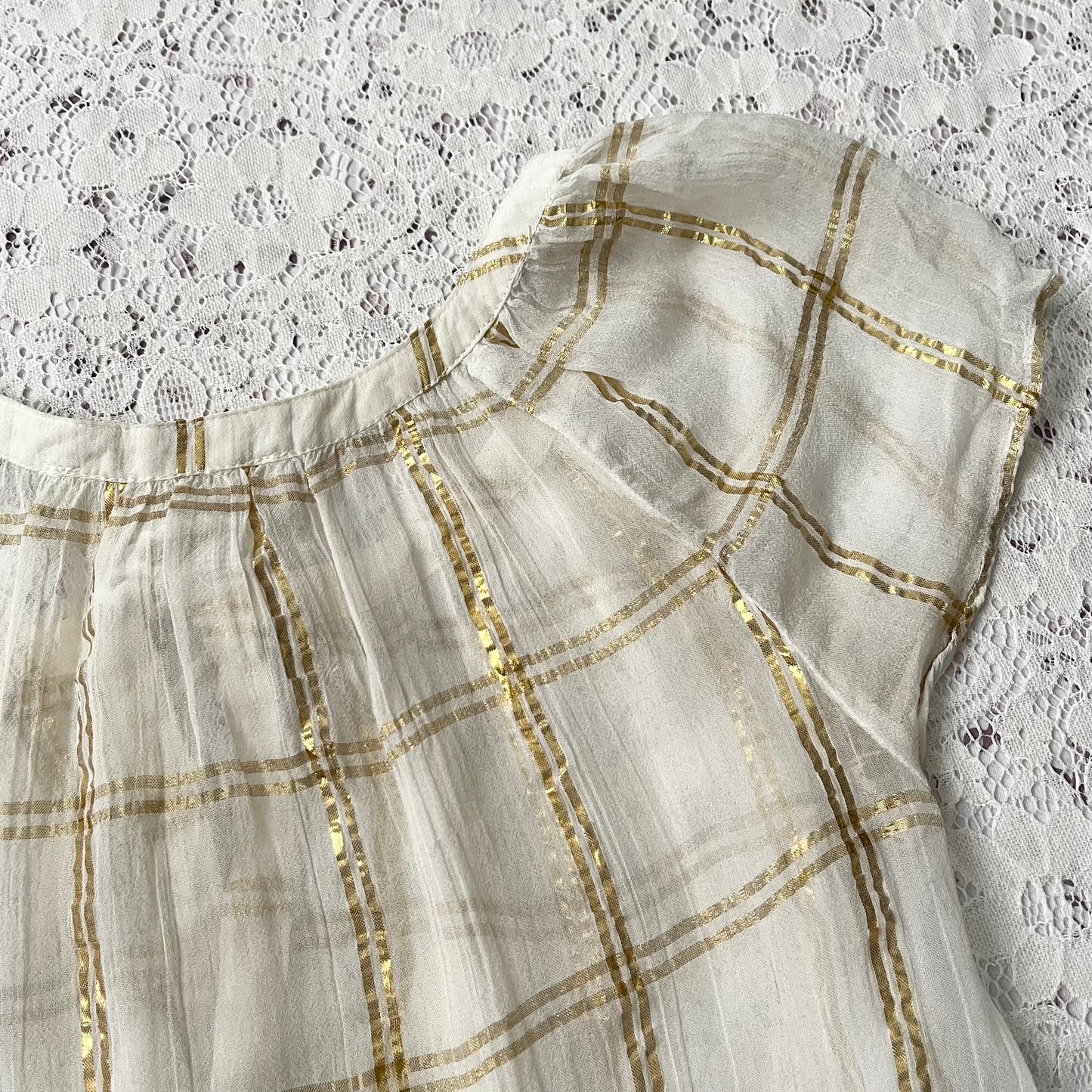 Abercrombie silk top