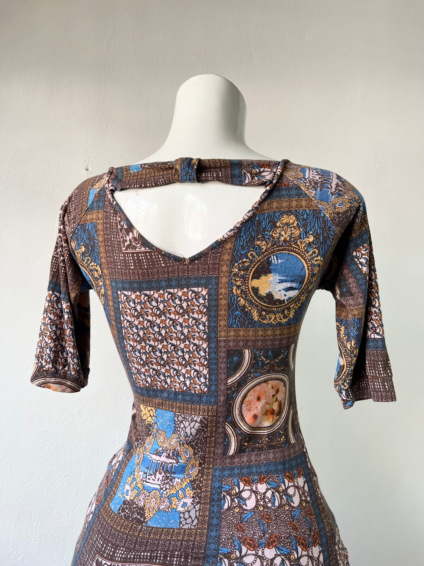 Boho top diseño arte victoriano