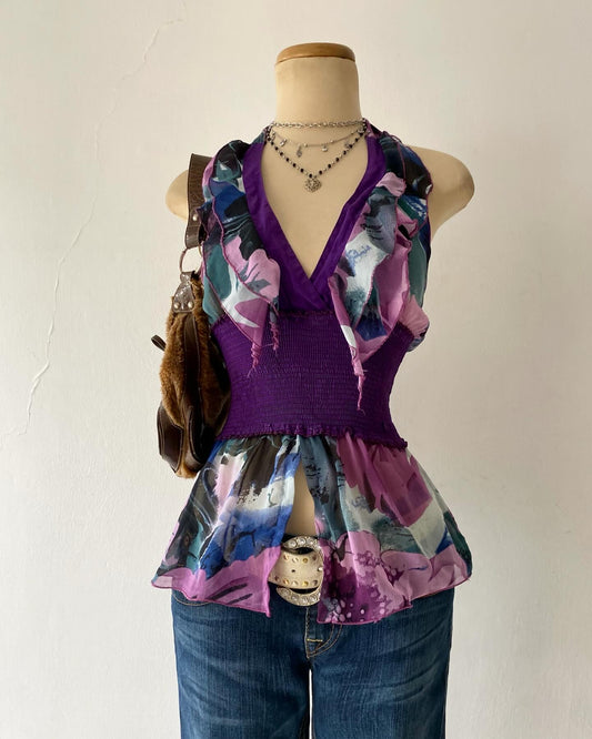 Ruffled top
