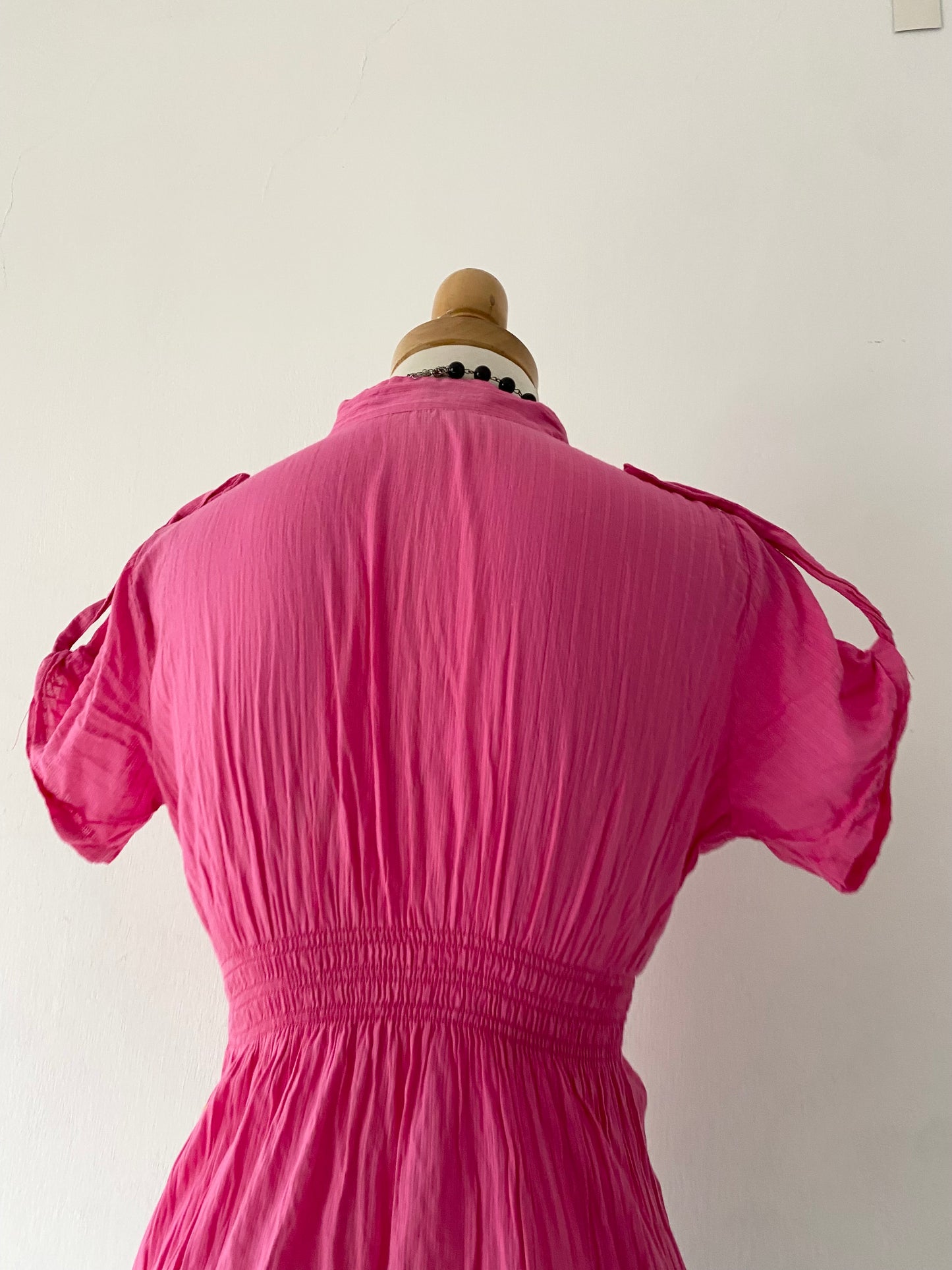 Pink top with bow