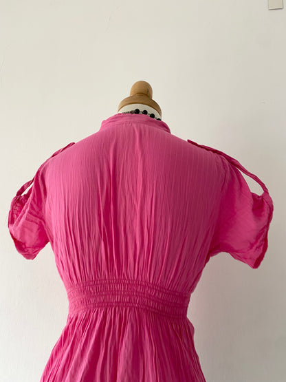 Pink top with bow