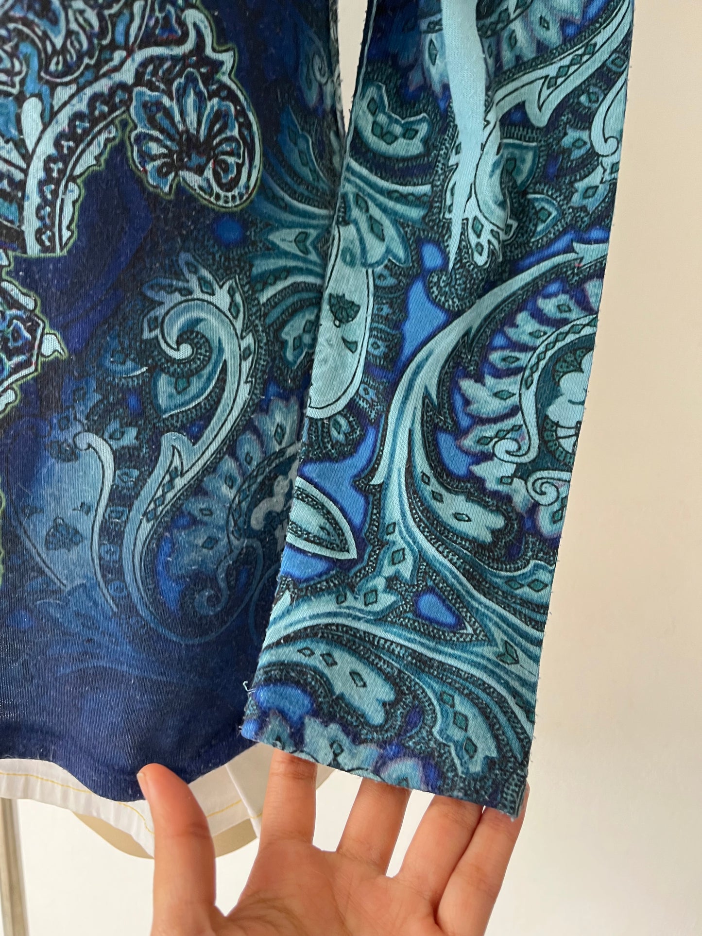 Boho chic long blouse