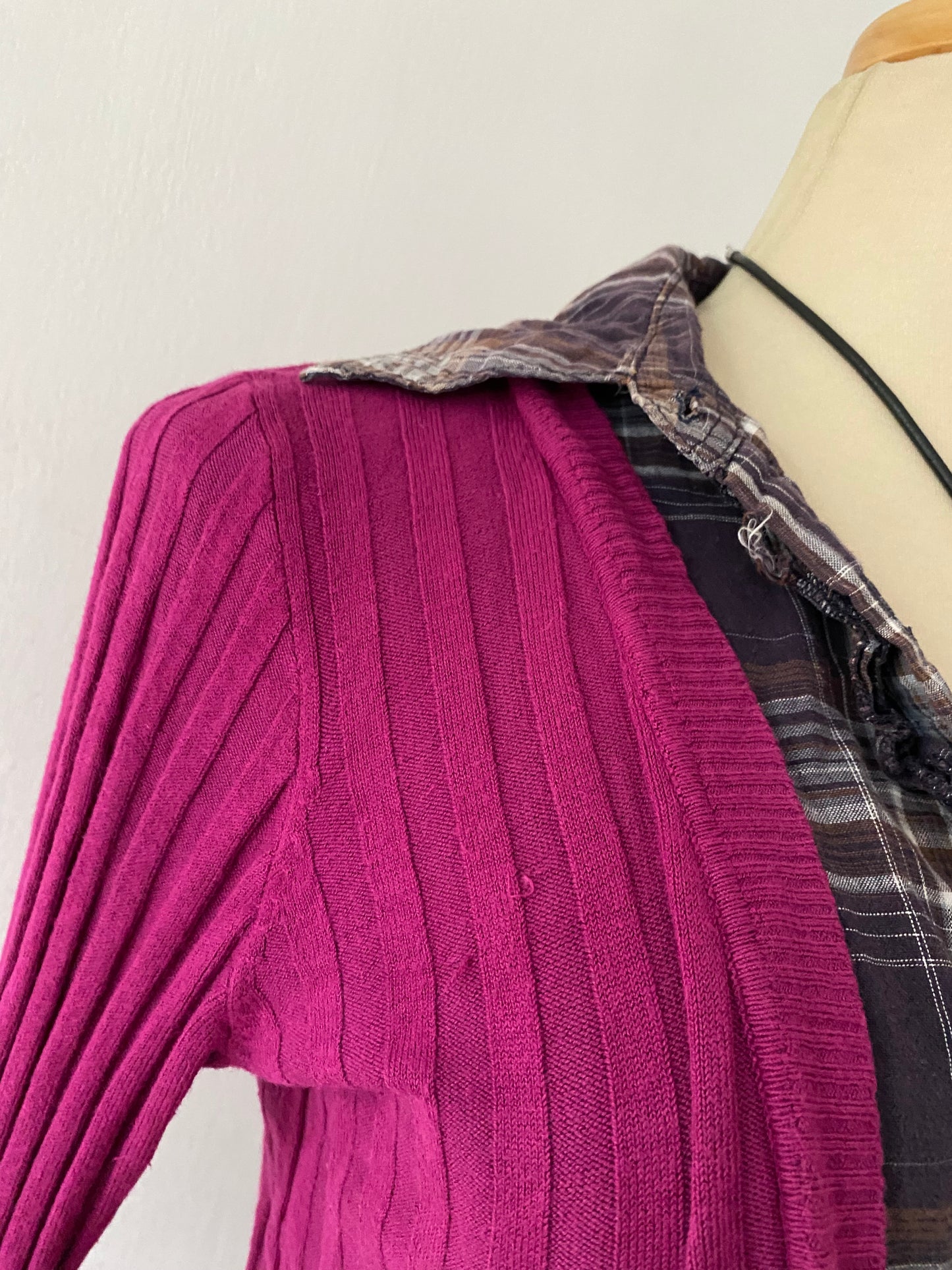 Blouse and cardigan