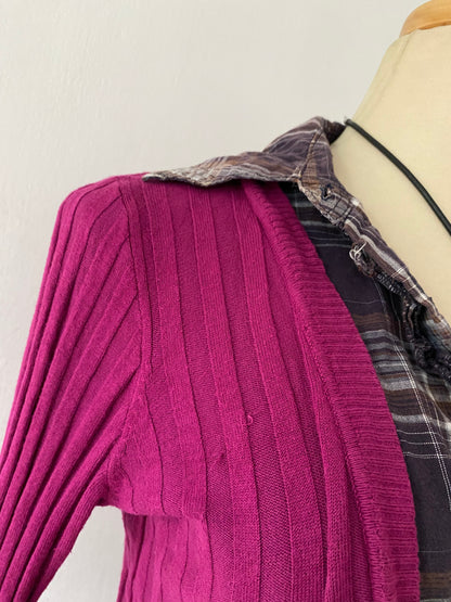 Blouse and cardigan