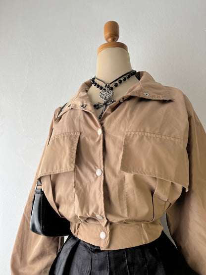 Cargo beige jacket