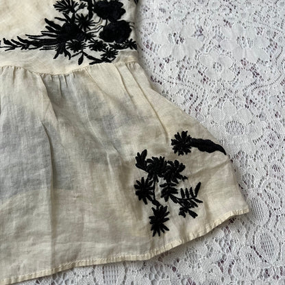 Chiffon coquette top