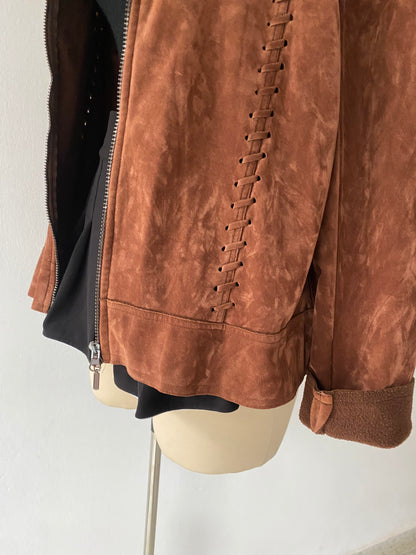 Oversized cow girl jacket