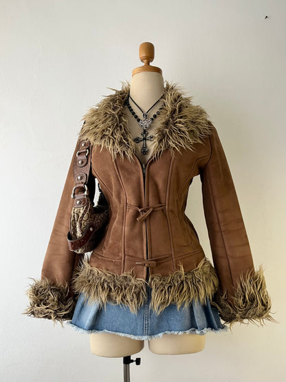 Penny lane jacket with warm inner lining