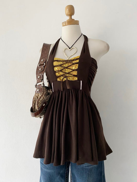 Brown top