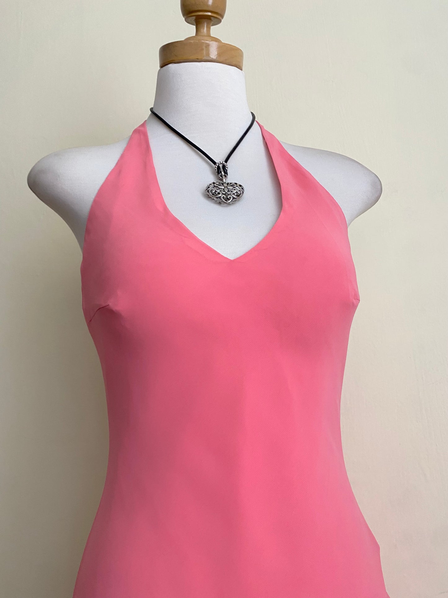 Coral pink fairy dress