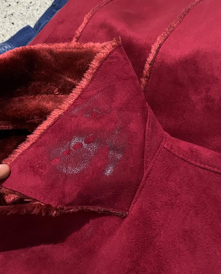 Velvet corduroy jacket with plush