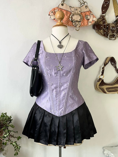 Lilac corset
